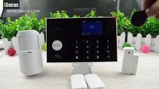 Tuya Smart WiFi Alarm System from iSecus, compatible with Google and Alexa for Voice Control