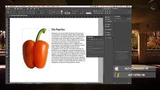 Indesign Quickie: Text um Pfade und Formen fließen lassen - Tutorial - DEUTSCH