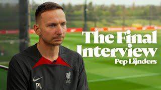 Liverpool Love, Klopp Friendship & Trophy Success | Pep Lijnders' Final Interview