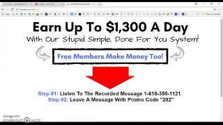 Stupid Simple "DONE FOR YOU" System! Easiest Money You Will EVER Make!