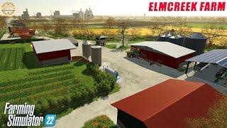THE YARD IS NOW COMPLETE! Farming Simulator 22 - Large scale farming on Elmcreek!