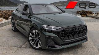 FIRST DRIVE! 2024 AUDI Q8 TDI FACELIFT - Goodwood green + Exclusive interior in full detail