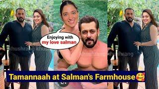 Salman Khan Romantic Moment's With Tamannaah Bhatia at FarmHouse|Salman's Luxurious Farm