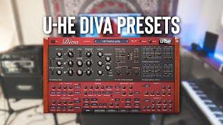 SOUND TEST!  u-he Diva Presets - What Sounds Come With The Diva?!