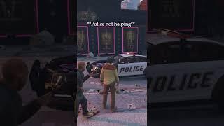 Police Betrayal in GTA V - What Happens When You Call for Help! #gta #gaming #shorts