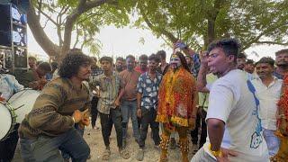 Shiva Mani Potharaju Dance with Dashrath Pad Band Dinakar at Boina Sai Yadav Bonalu 2024 | Old City