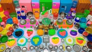 7 Minutes Satisfying with Unboxing Hello Kitty Sanrio Kitchen Set | Tiny Toy Frozen Kitchen Set ASMR