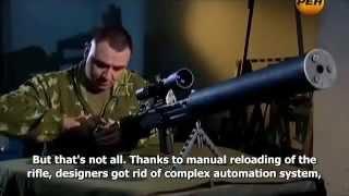 VKS Vykhlop - Sniper Rifle (English subtitles)