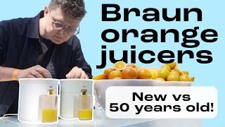 The Braun Orange Juicer Still Juicing at 50 Years Old
