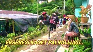 ALLAHU AKBAR..!!SAMPAI LONCAT TINGGI || PRANK ORANG-ORANGAN SAWAH || SCARECROW PRANK