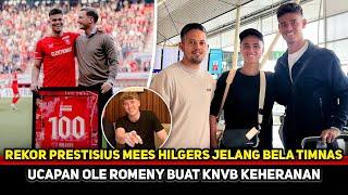 MEES HARUMKAN INDO! KNVB takjub, satu kata Ole Romeny tantang Australia~Timnas full persiapan