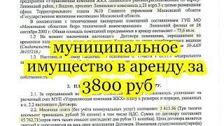 МУП "УК ЖКХ" сдал ГЖИ МО помещение 75 кв.м за 3800 в месяц!