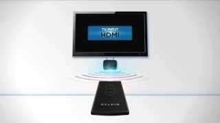 How to install Belkin ScreenCast AV4 Wireless AV-to-HDTV Adapter