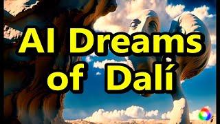 AI Dreams of Dalí, an AI video based on the works of Salvador Dalí.