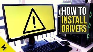 How To Install Drivers On Your New Gaming PC! - All Graphics Cards & Motherboards