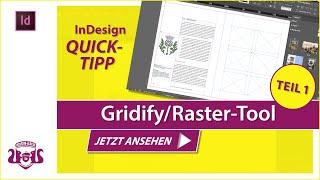 Gridify-Tool - Teil 1 – InDesign QUICK-TIPP