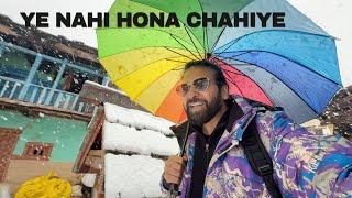 HEAVY SNOWFALL NE HALAT KHARAB KAR DI | MANALI