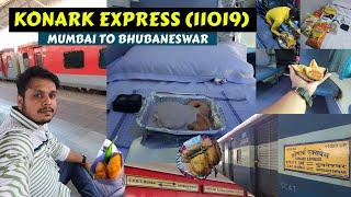 Konark Expreess (11019) Mumbai to Bhubaneswar Train Vlog 4K || All About India