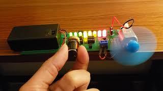 Motor speed control PCB using an ATtiny85 microcontroller!