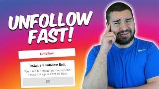 How To Unfollow People On Instagram FAST 2018 (DON'T GET BANNED)