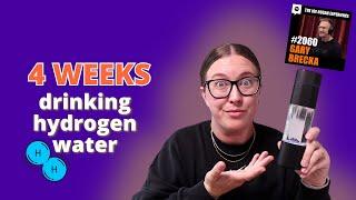 Hydrogen Water Benefits Revealed | My 4 Week Results!