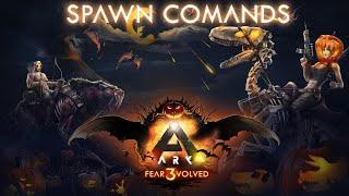 Ark Fear Evolved 3 Spawn Commands || Ark Survival Evolved