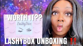 APRIL 2021: LASHYBOX UNBOXING | TONYANICOLE