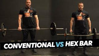 Hex-Bar Deadlifts vs Conventional Deadlifts