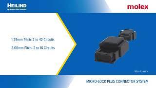 Molex Micro-Lock Plus Connector System | Heilind Electronics