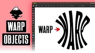 How To Warp And Distort Objects In Inkscape
