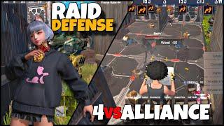 Raid Defense / 4 vs alliance / Jump bloody / Last Island OF Survival / Last Day Rules Survival #ldrs