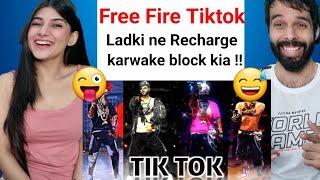 Free fire Tik Tok Funny Moments  Freefire Best Whatsapp  & Tiktok Videos Reactionvideo!!