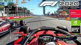 F1 2020 Gameplay on RTX 2060 Max-Q (Ultra Settings)