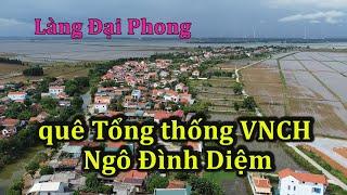 Ngôi mộ tổ thiên táng và mảnh đất sinh đế của dòng họ Ngô Đình làng Đại Phong.