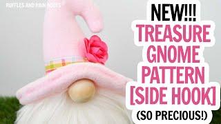 New Pattern! No Sew Gnome / Treasure Gnome / Side Hook Hat Gnome / Easy Gnome Pattern / Spring DIY