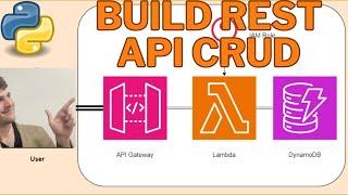 Build a REST API (CRUD) with AWS Lambda, API Gateway & DynamoDB Using Python | Step-by-Step Guide
