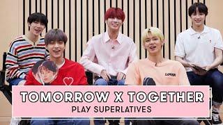 [РУС.СУБ] [RUS.SUB] TOMORROW X TOGETHER Рассказывают Кто Самый Смешной, Романтичный и Многое другое