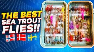 BEST Sea Trout Fishing Flies for Spring and Autumn in Sweden, Norway and Denmark