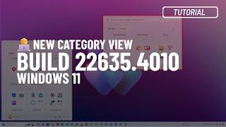Windows 11: NEW Start menu UI, Taskbar changes, and more (build 22635.4010)