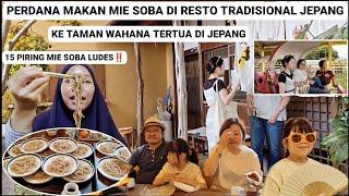 PERDANA MAKAN DI RESTO TRADISIONAL JEPANG BERSAMA MAJIKAN‼️KE WAHANA TERTUA DI JEPANG