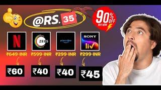 Netflix account cheap || ott at cheap price || Hotstar|| Sony liv || Disney HOTSTAR || prime video 