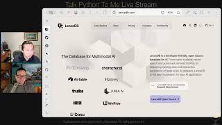 Multimodal data with LanceDB - Talk Python to Me Ep. 488