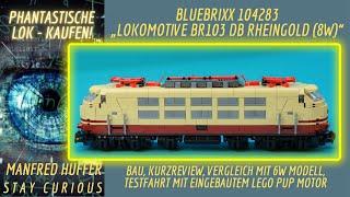 Die beste Lok von Bluebrixx? Die BR 103 Rheingold in 8W (104283)