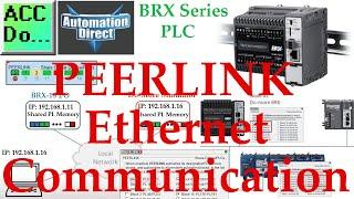 BRX Do More PLC Peerlink Ethernet Communication Network