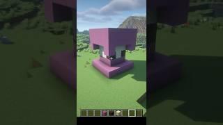 Minibuild 73 | Shulker statue #minecraft #minecraftminibuild