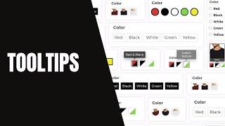 How to Make Tooltips in WooCommerce Product Variation Swatches? | InnovativeWP