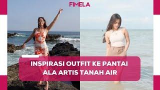 Inspirasi Outfit ke Pantai dari Aaliyah Massaid, Fuji An, hingga Pevita Pearce