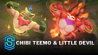 Chibi Teemo & Chibi Little Devil Teemo | Teamfight Tactics