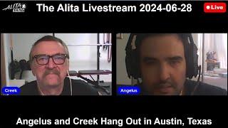 The Alita Livestream 2024-06-28: Angelus and Creek Hang Out in Austin, Texas