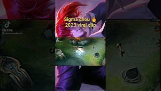 Sigma Chou mobile legends #mlbb #chou #mobilelegend #choutopglobal #ml #trend #shorts #short